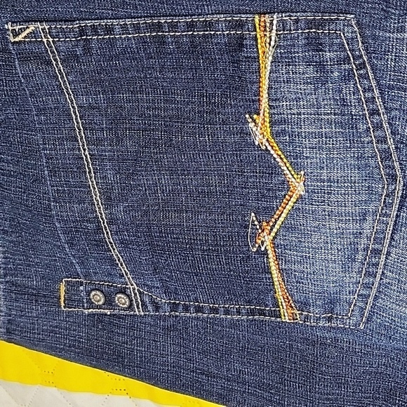 5ive Jungle & Co Dark Blue Denim Shorts Mens Size 38 - Picture 6 of 9